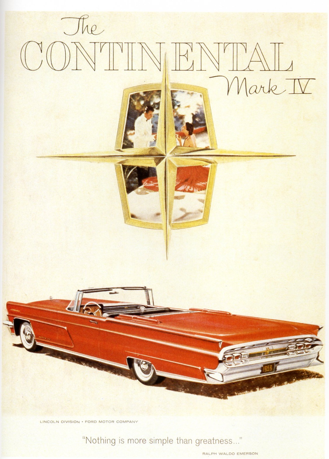 1959 Lincoln Auto Advertising